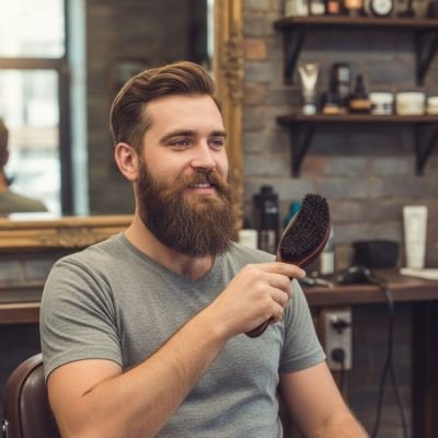 Brosse à barbe 