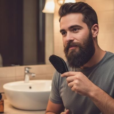 Brosse à barbe 